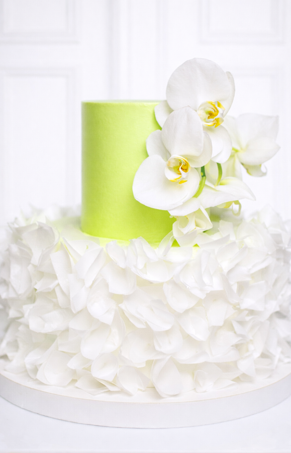 Tort zwiewna falbanka